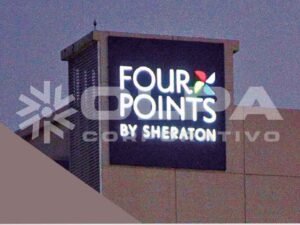 Diseño de Anuncio luminoso