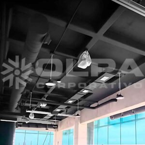 Ductos para ventilación de aire instalados por OLPA