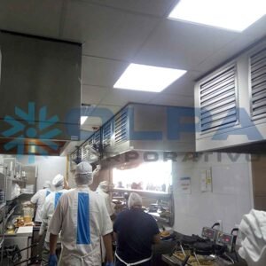 Extractores de humo para cocina instalados por OLPA