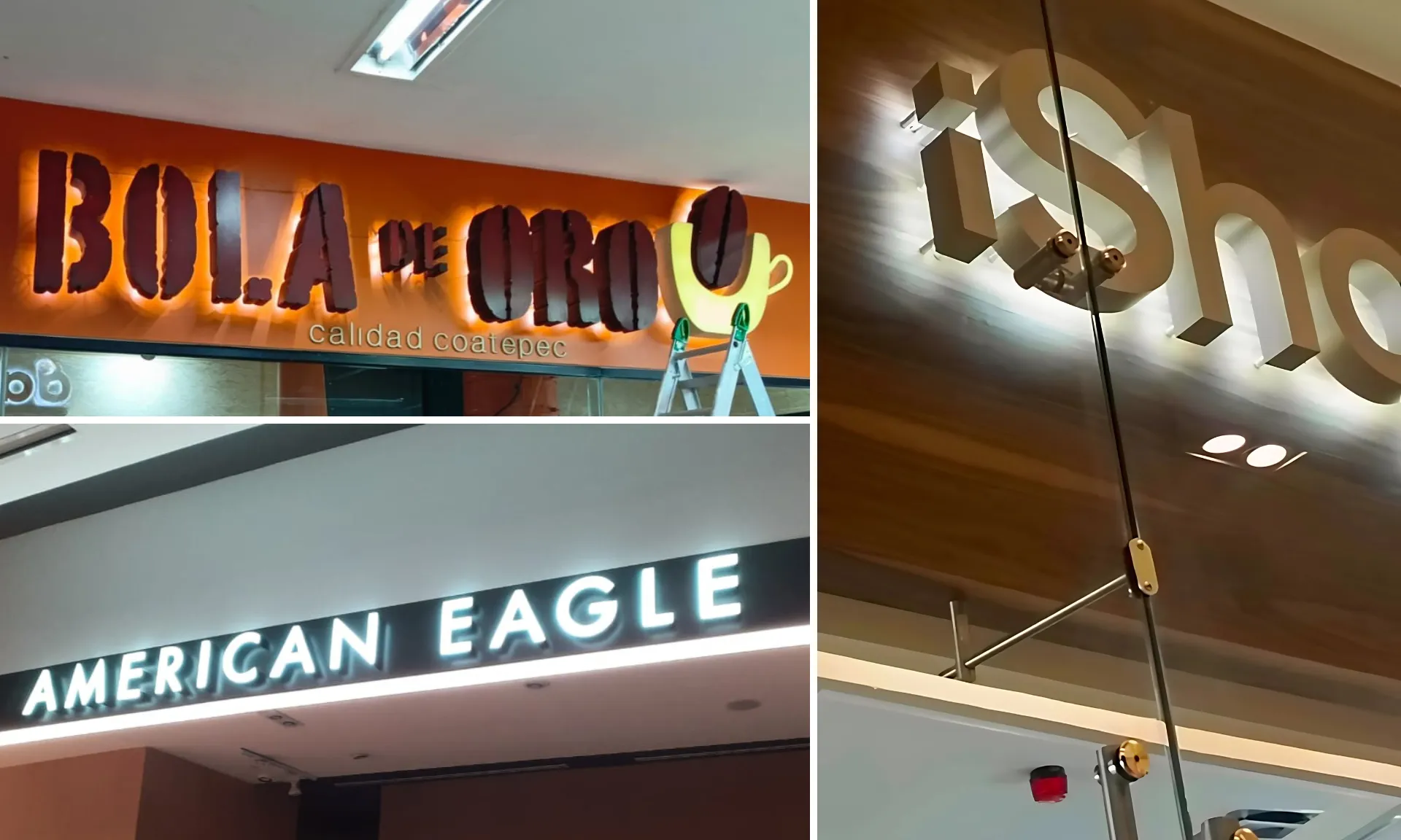 Fabricacion de anuncios 3D en OLPA