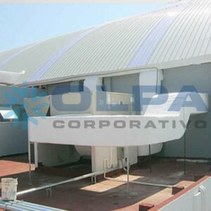 Manejadora de aire instalada por OLPA