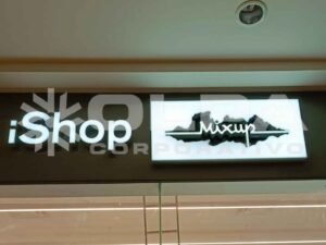 anuncio luminoso ishop