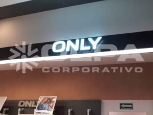 fabricacion de anuncio luminoso por olpa