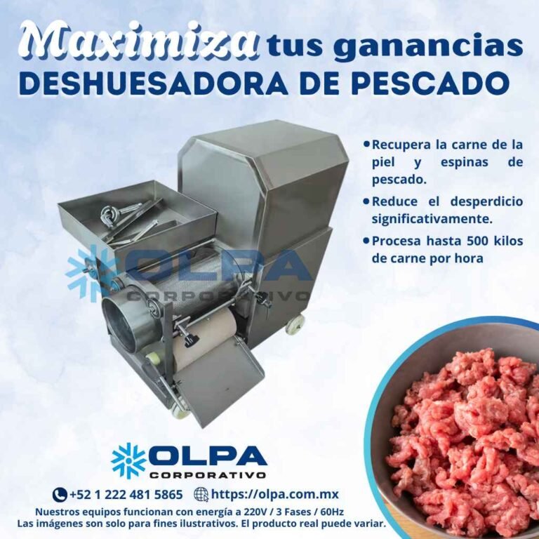 Deshuesadora de Pescado de OLPA