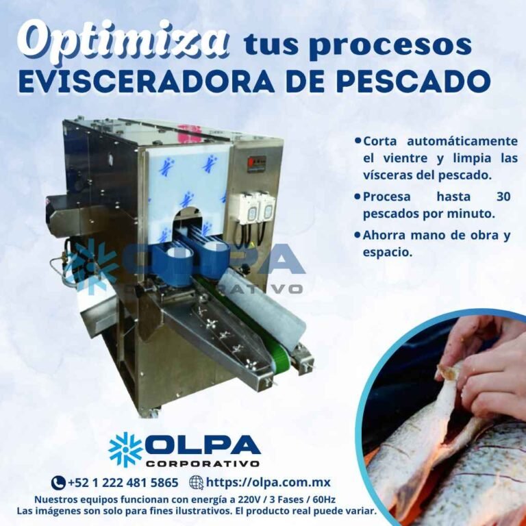 Evisceradora de pescado de OLPA