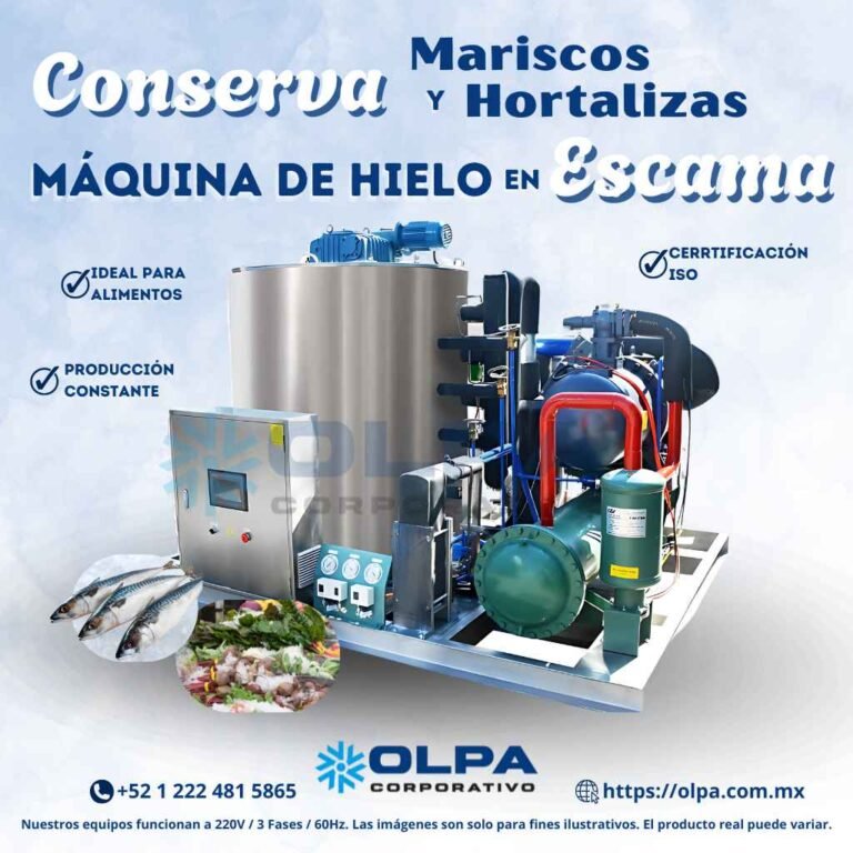Maquina de Hielo en Escama